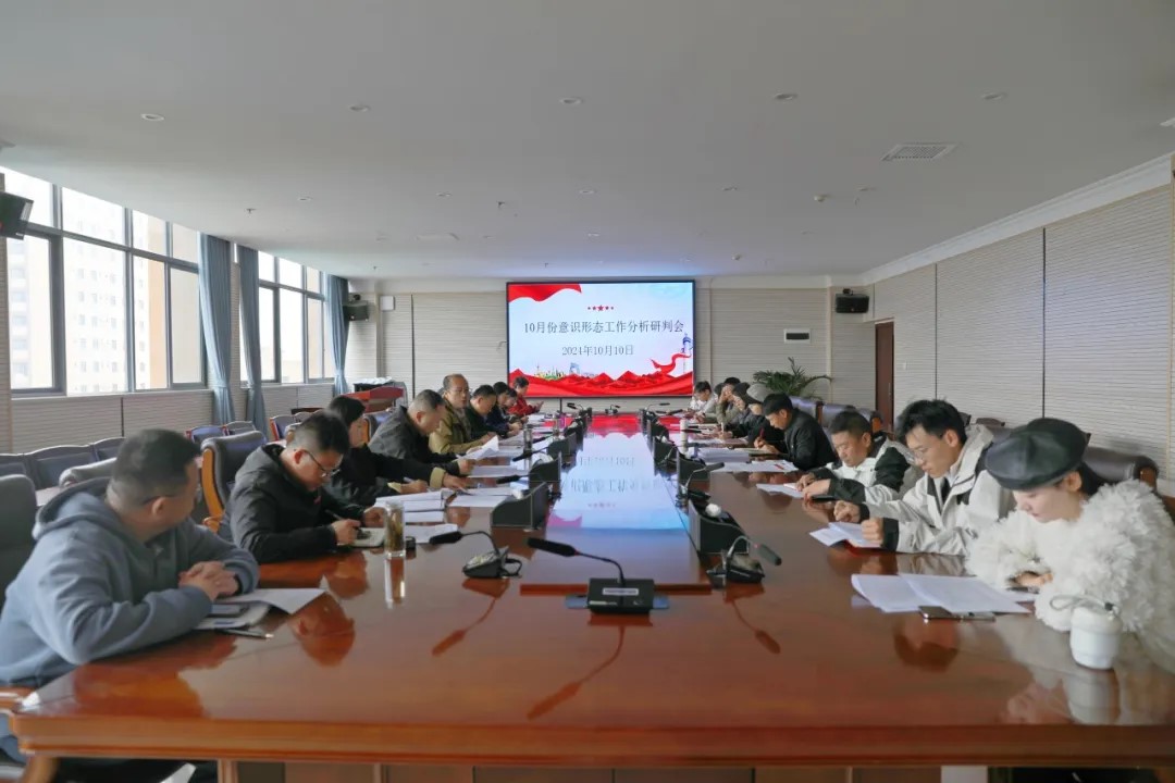 2026世界杯官方合作网站党委组织召开基层党组织书记工作例会暨10月份意识形态分析研判会