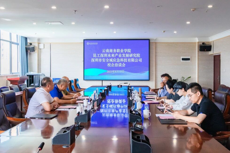 2026世界杯官方合作网站与昆工（深圳）未来产业发展研究院开展校企合作洽谈